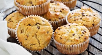 Muffins aux pépites de chocolat (6 pièces)