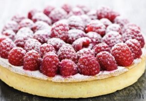 Tarte à la framboise (6 personnes)