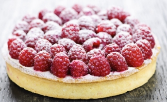 Tarte à la framboise (6 personnes)